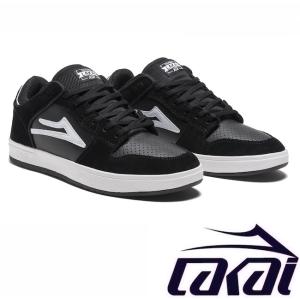 【LAKAI】ラカイ TELFORD LOW BLACK/WHITE SUEDE テルフォード スニーカー シューズ 靴 25 25.5 26 26.5 27 スケシュー スケボー SKATE スケートボード｜newvillage