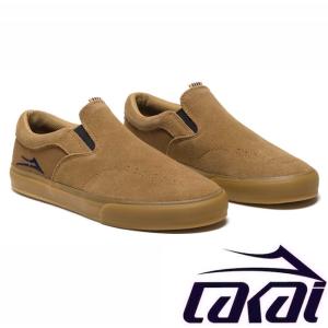 【LAKAI】ラカイ OWEN VLK OWEN VLK WALNUT/GUM SUEDE オーウェン スニーカー シューズ 靴 25.0 25.5 26.0 26.5 スケシュー｜newvillage