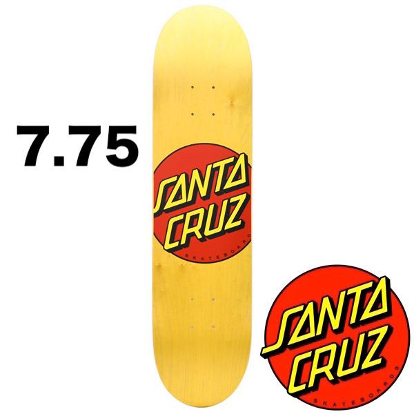 【SANTA CRUZ】サンタクルーズ CLASSIC DOT 7.75inc デッキ DECK s...