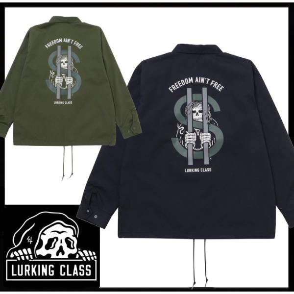 【LURKING CLASS】ラーキングクラス NOT FOR FREE T/C COACH JAC...