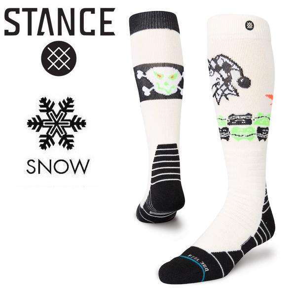 【STANCE】スタンス JESTER TEETH snow ソックス 靴下 socks sox I...