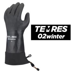 【TEMRES】テムレス TEMRES 02winter 手袋 グローブ 防寒 作業 登山 雪山 スキー スノーボード ブラック｜newvillage