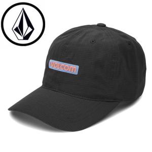 【VOLCOM】ボルコム TRAIL MIX ADJUSTABLE HAT BLACK CAP キャップ ハット 帽子 スノーボード スケボー｜newvillage