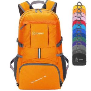 ZOMAKE 折りたたみ リュック 軽量 防水 コンパクト アウトドア 旅行 便利グッズ バックパック 35L