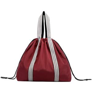 3wayナイロンバッグ ワインレッド フォーマル 散歩 ナップザック