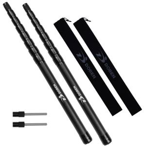 DOBEN カーボン タープポール テントポール 5継無段階調節 直径29mm(高さ60~210cm) 約300g(1本あたり) コンパクト