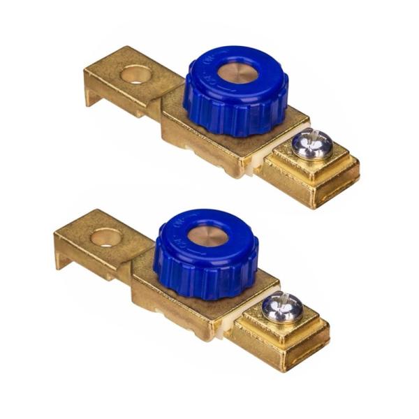 YFFSFDC オートバイ モーターバッテリーカット2点セットオフ 切断スイッチ亜鉛合金製 漏電保護...