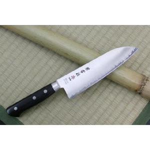 雲水 キリン刃物 三徳包丁 刃渡 170mm ツバ付 槌目 : 24-7 - 通販