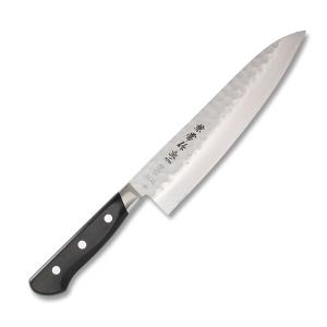 包丁 日本橋 木屋 No.6 ペティナイフ 150mm （鍔付・炭素鋼・黒強化木