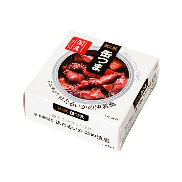 缶つま　日本海獲りほたるいかの沖漬風 70g (単品)