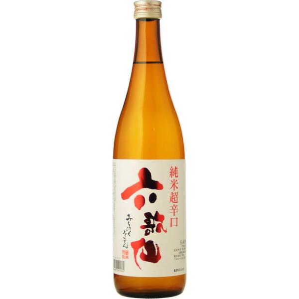 地酒　日本酒　六歌仙 純米超辛口 15度　720ml