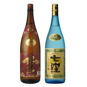 飲み比べ  赤霧島1800ml　七窪　1800ml　2本セット　焼酎セット｜newyork19892005