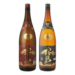 赤霧島 黒霧島 1.8L 2本セット ギフト箱付 お酒 焼酎 : スーパーさかや