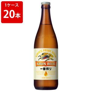 キリン（KIRIN） ラガー 大瓶 633ml（1ケース/20本入り/P箱付き