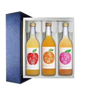 【ギフト箱付】中埜酒造 國盛 フルーツのお酒3本セット 720ml×3本 送料無料｜newyork19892005