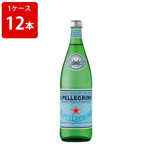 サンペレグリノ　炭酸入り　ナチュラルミネラルウォーター　750ml　瓶　（1ケース/12本入り）｜newyork19892005