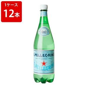 サンペレグリノ　炭酸入り　ナチュラルミネラルウォーター　1000ml　瓶　（1ケース/12本入り）｜newyork19892005