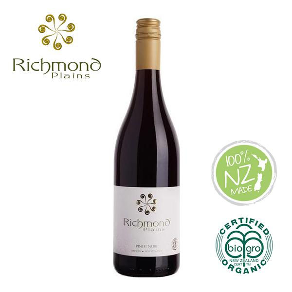 オーガニックワイン ピノ・ノワール Pinot Noir リッチモンドプレーンズ Richmond ...
