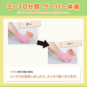むくみとり 靴下 寝る時 グーパー体操 高齢者...の詳細画像3