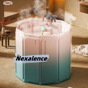 Homefilos ポータブル バスタブ Sサイズ 簡易 お風呂 サウナ 水風呂