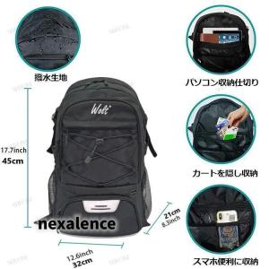 バスケ リュック 32L バスケットリュック ...の詳細画像3