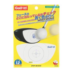 (ライト）ショットマーク　ウッド用 ゴルフ小物 練習機 G-95
