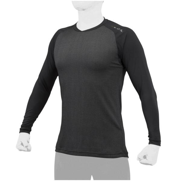 (ミズノ)クウゲキアイスＶクールネックナ　ガＭＰ 野球 アンダーシャツ 12JA2P1409