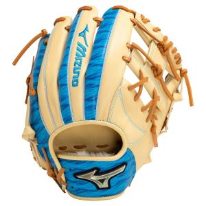 グローバルエリートHselectionSIGNA プリントデザイン 内野手 右投 （ブロンド/ブルー） 1AJGR30703-8027の商品画像