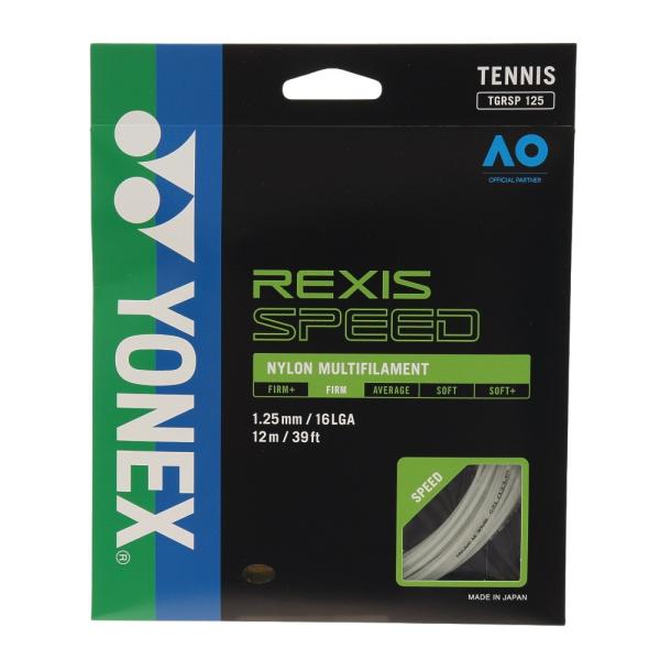 (ヨネックス）YONEX レクシススピード１２５ ラケットスポーツ 硬式テニスストリング TGRSP...