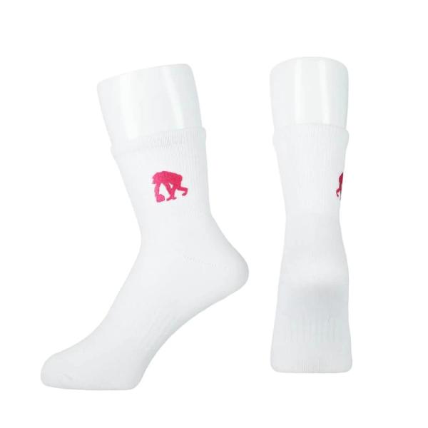 (ＥＧＯＺＡＲＵ）エゴザル　ワンポイントソックス　白 バスケットボール ソックス EZAC-8801...