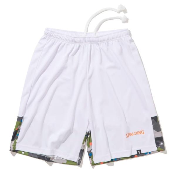スポルディング ジュニア　プラクティスパンツ　　ポルカドット　カモ　ヘム バスケットボール プラクテ...