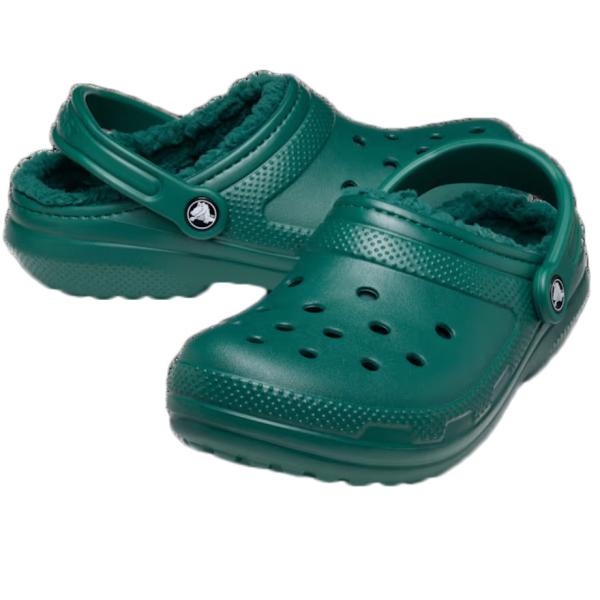 ｃｒｏｃｓ ＣＬＡＳＳＩＣ　ＬＩＮＥＤ　Ｃ　ＬＯＧ シューズ ストラップサンダル 203591-30...