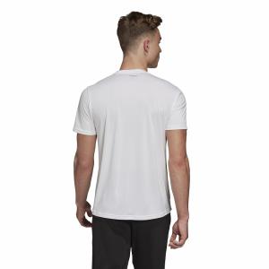 (アディダス）adidas オウンザランビッグロゴＴシャツ　ウエルネス　ランニングシャツ　ＦＪ５００...