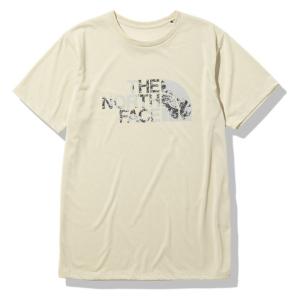 (ノースフェイス） THE NORTH FACE Ｓ／Ｓ Ｆｏｏｔｐｒｉｎｔ Ｌ ｏｇｏ Ｔｅｅ トレーニングウエア 半袖Ｔシャツ NT32276-GLの商品画像