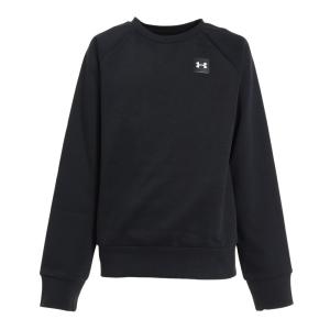 (アンダーアーマー）UNDER ARMOUR ＵＡ　ＲＩＶＡＬ　ＦＬＥＥＣＥ　ＣＲＥＷ トレーニングウエア スウェットシャツ 1373666-001｜nexas