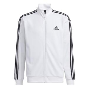 (アディダス）adidas Ｍ　ＭＨ　３ＳＴ　トラックトッ　プ トレーニングウエア ウォームアップシャツ BXF58-IA9448