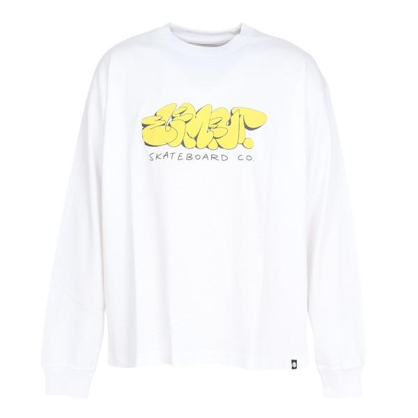 ELEMENT ＴＡＧ　ＬＳ スポーツカジュアル メンズカットソー BE022052-WHT