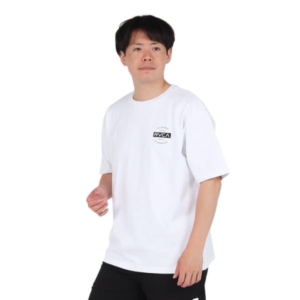ＲＶＣＡ ＴＣＳ　ＳＳ スポーツカジュアル メンズカットソー BF041-265-WHT