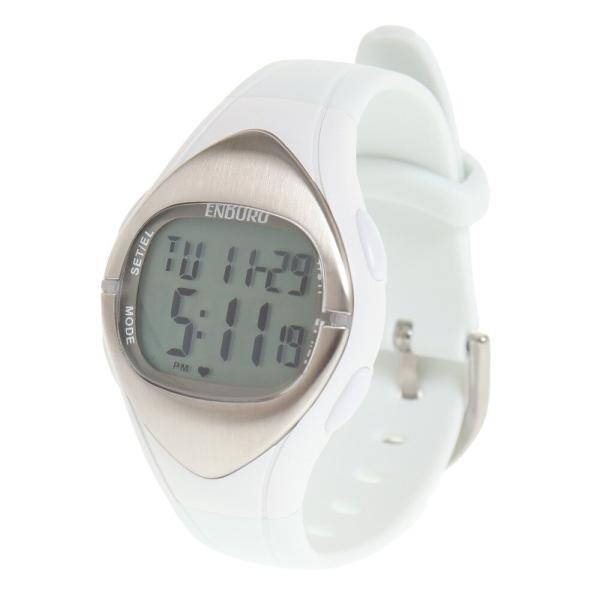(ＥＮＤＵＲＯ）心拍・１６ＬＡＰ・１０気圧 ライフスタイル小物 時計 EW-D287-WT