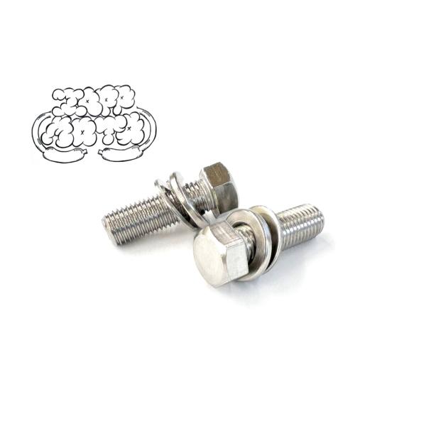 W1 W1S W1SA フロントフォーク正面ボルト＆ワッシャー