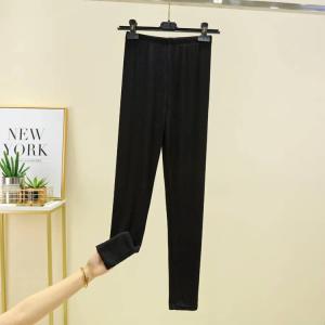 夏用 レーヨン 大きいサイズ ロング レギンス...の詳細画像1