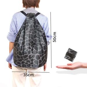 スポーツバッグ ナップザック 総柄 リュックサ...の詳細画像3
