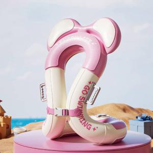 子供 ライフジャケット 熊耳付き 浮き輪 コン...の詳細画像3