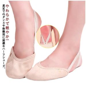 新体操 デミシューズ ハーフシューズ 女性 子...の詳細画像5