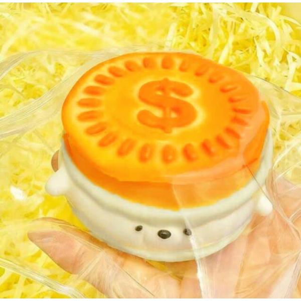 スクイーズ SNSで話題 犬 水感スクイーズ ぷにぷに弾力 ケーキ ストレス解消 感覚玩具 高弾力性...