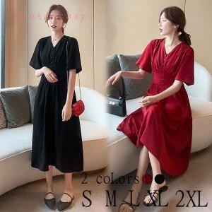 赤 ワンピース レトロの商品一覧 通販 Yahoo ショッピング