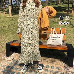 ボタニカル柄 ワンピース 長袖の商品一覧 通販 Yahoo ショッピング