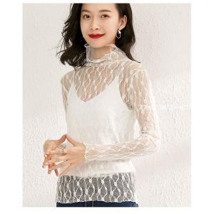 ハイネックレースインナー コーデ ファッション の商品一覧 通販 Yahoo ショッピング
