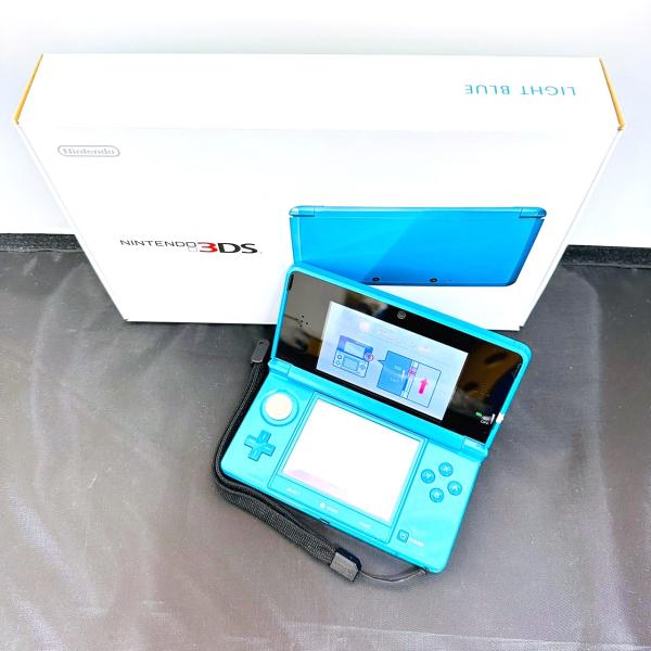【送料無料】任天堂/Nintendo 3DS CTR-001 ライトブルー ゲーム/SP
