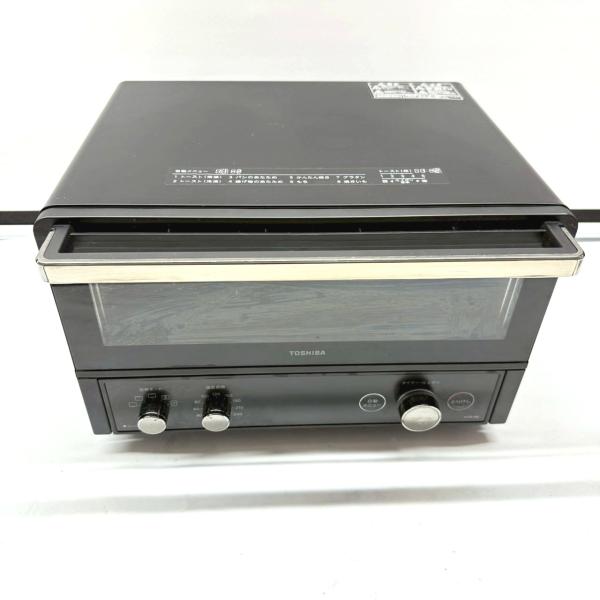 東芝/TOSHIBA コンベクションオーブントースター HTR-R8 2022年製 ブラック /CP